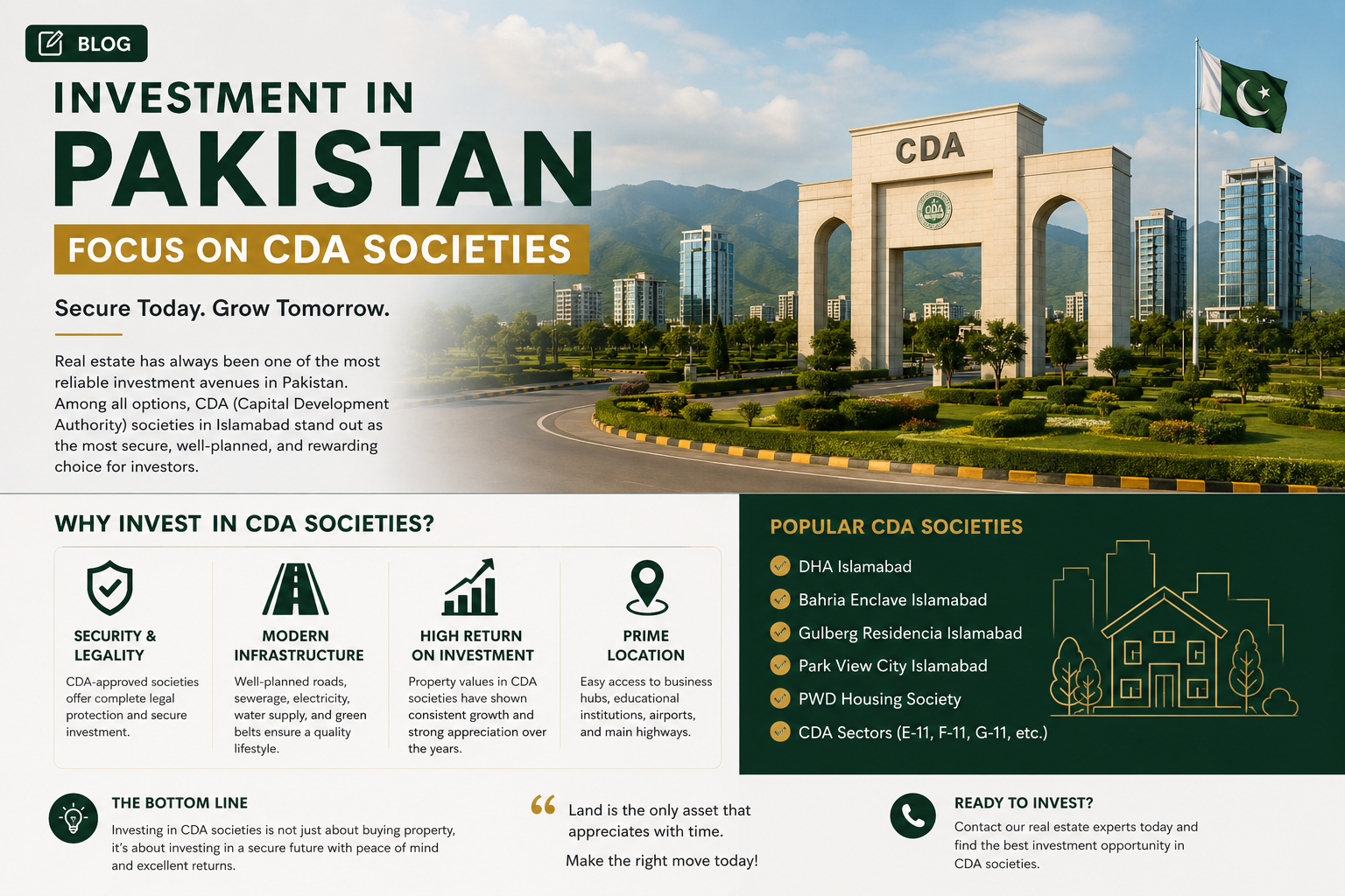 Why Investing in CDA Societies in Pakistan is a Smart Decision in 2026